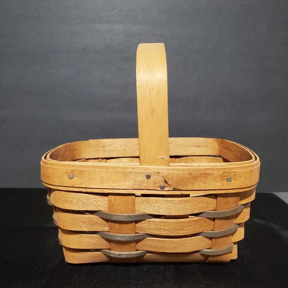 Dated and initialed Longaberger basket